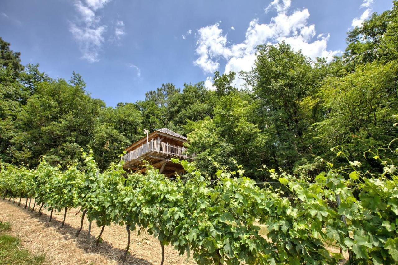 Les Cabanes Des Benauges Arbis Екстер'єр фото