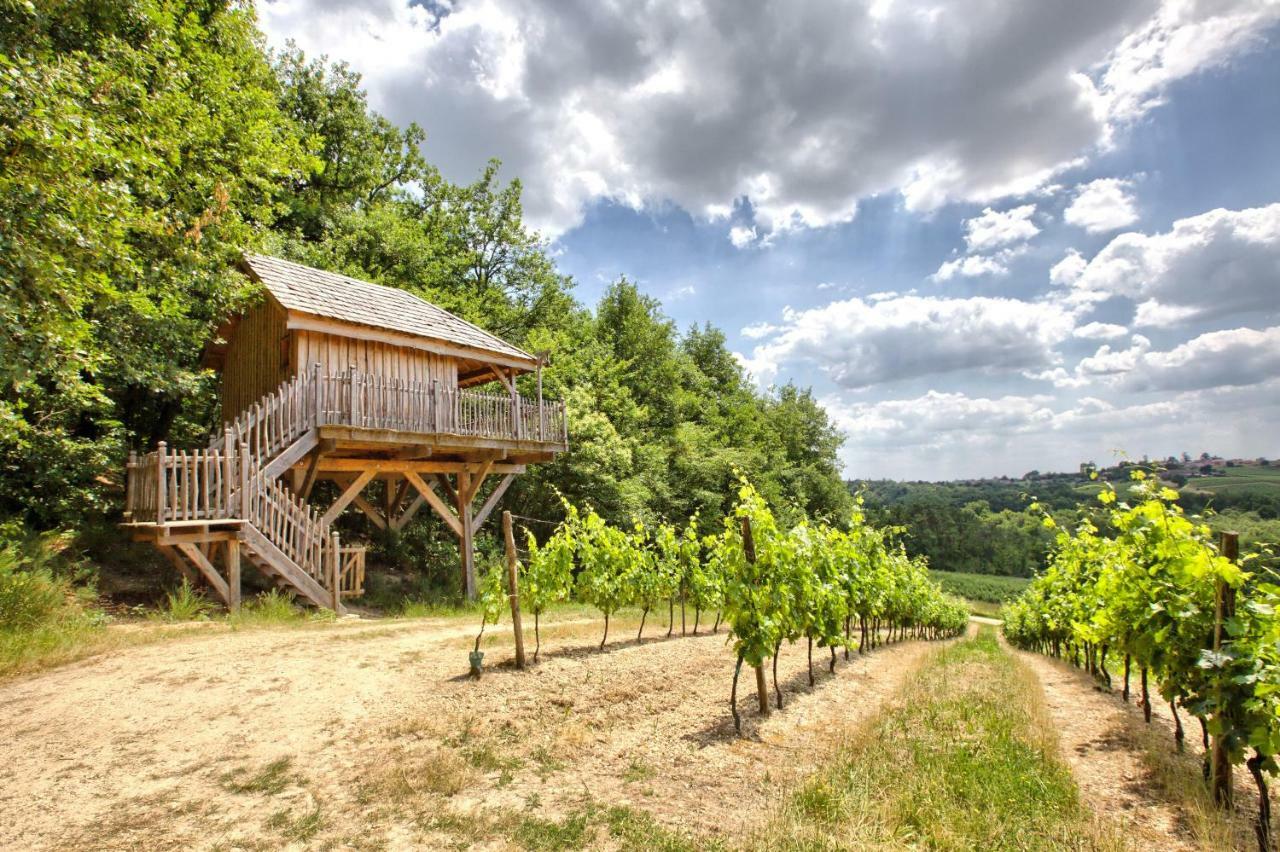 Les Cabanes Des Benauges Arbis Екстер'єр фото